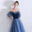 Classy Ocean Blue Suede Homecoming Graduation Dresses 2019 A-Line / Princess Spaghetti Straps Short Sleeve Ankle Length Ruffle Backless Formal Dresses