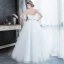 Affordable White Outdoor / Garden Wedding Dresses 2019 A-Line / Princess Sweetheart Sleeveless Feather Rhinestone Sash Floor-Length / Long Ruffle