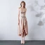 Sexy Nues Satin Robe De Soirée 2019 Princesse Amoureux Sans Manches Transparentes Faux Diamant Asymétrique Volants Dos Nu Robe De Ceremonie