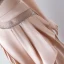 Sexy Nues Satin Robe De Soirée 2019 Princesse Amoureux Sans Manches Transparentes Faux Diamant Asymétrique Volants Dos Nu Robe De Ceremonie