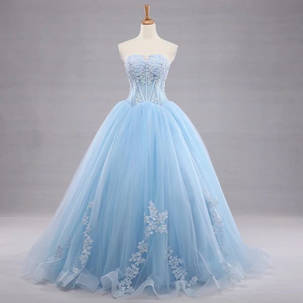 Eleganckie Kość Słoniowa Suknie Ślubne 2019 Suknia Balowa Bez Ramiączek Bez Rękawów Bez Pleców Aplikacje Z Koronki Cekiny Trenem Kaplica Wzburzyć