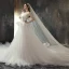 Edles Brautkleider / Hochzeitskleider 2019 Prinzessin Bandeau Ärmellos Rückenfreies Applikationen Spitze Kathedrale Schleppe Rüschen Champagner Ivory / Creme