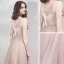 Chic / Beautiful Lilac Evening Dresses  2019 A-Line / Princess See-through Deep V-Neck Sleeveless Appliques Flower Beading Floor-Length / Long Ruffle Backless Formal Dresses