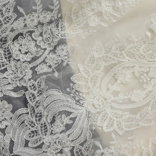 Best Champagne See-through Wedding Dresses 2019 Trumpet / Mermaid Scoop Neck Sleeveless Backless Pierced Appliques Lace Beading Pearl Court Train Ruffle