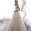 Modest / Simple Champagne Wedding Dresses 2019 A-Line / Princess Strapless Sleeveless Backless Floor-Length / Long Ruffle