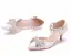 Sexy Weiß Perle Strass Schleife Brautschuhe 2025 Knöchelriemen 5 cm Stilettos Peeptoes Hochzeit Hochhackige