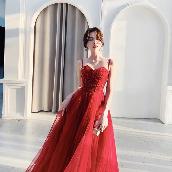 Red prom dress 2019 discount