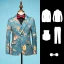 Amazing / Unique Jade Green Printing Flower Polyester Boys Wedding Suits 2019