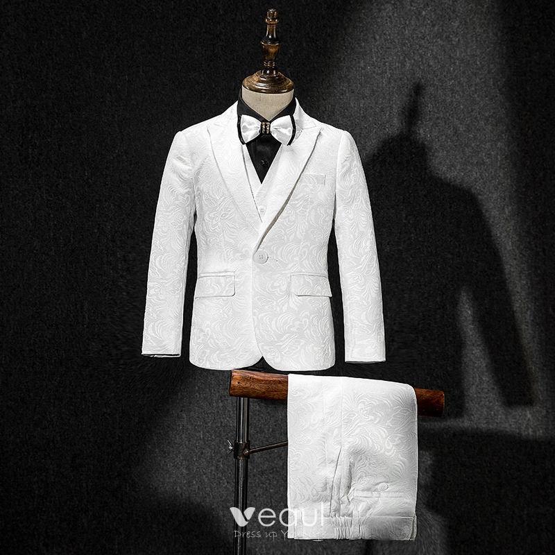 White coat pant with black clearance shirt