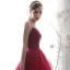 Modest / Simple Burgundy Homecoming Graduation Dresses 2019 A-Line / Princess Spaghetti Straps Sleeveless Beading Tea-length Ruffle Backless Formal Dresses