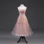 Modest / Simple Sage Green Homecoming Graduation Dresses 2019 A-Line / Princess Spaghetti Straps Sleeveless Tea-length Ruffle Backless Formal Dresses