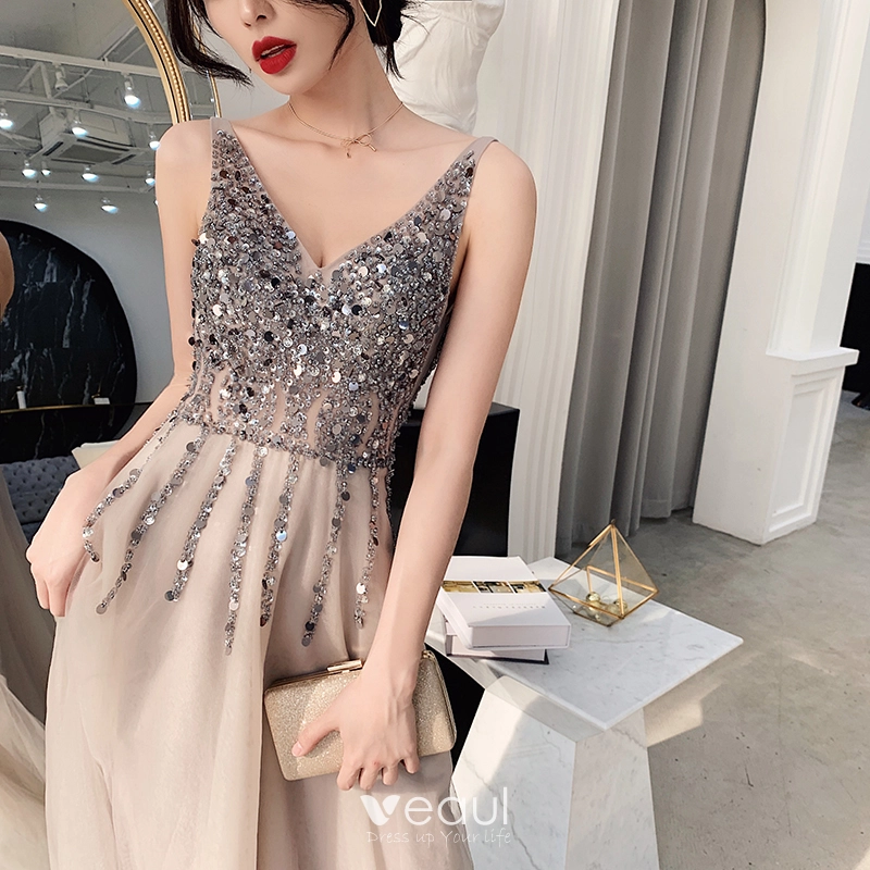 Princess cut formal top dresses