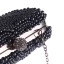 Moderne / Mode Perlage Perle Gris Pochette 2019