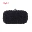 Moderne / Mode Perlage Perle Gris Pochette 2019