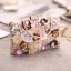 Bloemenfee Goud Handtassen Kralen Rhinestone Pailletten Bloem Accessoires 2019
