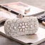 Modern / Fashion Ivory Clutch Bags Beading Pearl Rhinestone Accessories 2019