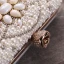 Modern / Fashion Ivory Clutch Bags Beading Pearl Rhinestone Accessories 2019