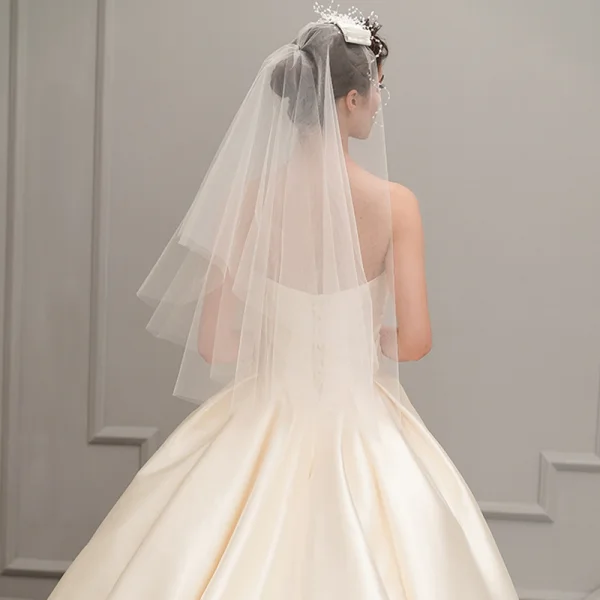 Enkel Satin Champagne Brudekjoler 2019 Prinsesse Fantastiske / Unike Kjæreste Uten Ermer Ryggløse Cathedral Train Buste