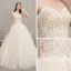 Chic / Beautiful Champagne Outdoor / Garden Wedding Dresses 2019 A-Line / Princess Sweetheart Sleeveless Backless Beading Glitter Star Floor-Length / Long Ruffle