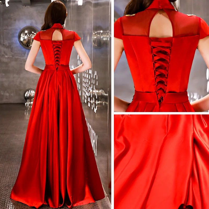 open lace back dress Miu Miu red evening dress  RARE ID