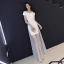 Schlicht Erschwinglich Schwarz Sommer Abendkleider 2019 A Linie Off Shoulder Kurze Ärmel Lange Rückenfreies Festliche Kleider