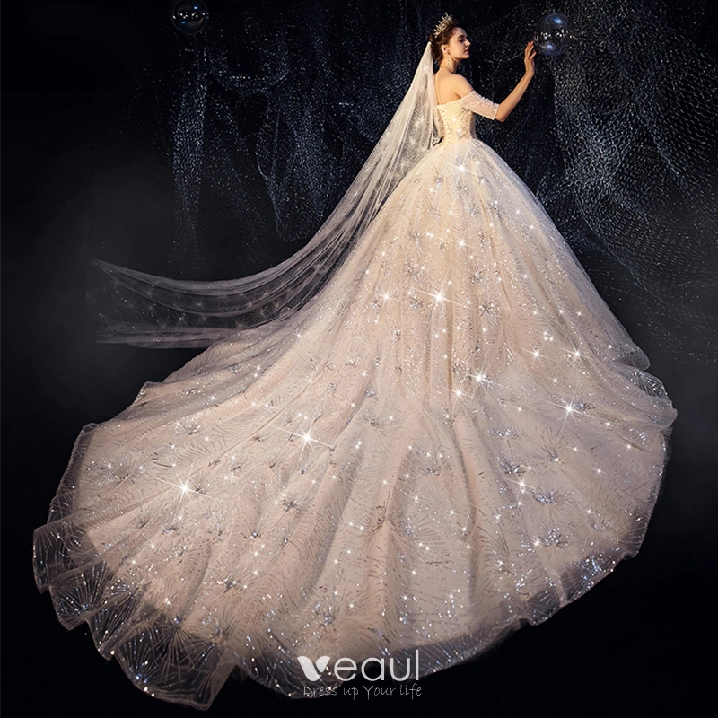 Bling wedding dresses 2019 sales