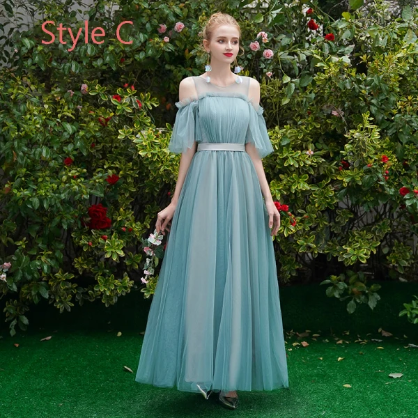 long grayed jade bridesmaid dresses Gray Green Mermaid Satin Long Bridesmaid Dresses MBD170 main image 0