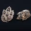 Exagéré Argenté Soirée Faux Diamant Colliers Boucles D'Oreilles Anneaux Bracelets 2023 Accessorize