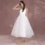 Schlicht Ivory / Creme Strand Brautkleider 2018 A Linie Spaghettiträger Ärmellos Rückenfreies Applikationen Mit Spitze Wadenlang