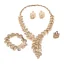 Exagéré Argenté Soirée Faux Diamant Colliers Boucles D'Oreilles Anneaux Bracelets 2023 Accessorize