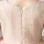 Elegant Pearl Pink Gradient-Color Flower Girl Dresses 2019 Ball Gown Scoop Neck Short Sleeve Sequins Ankle Length Cascading Ruffles Wedding Party Dresses