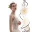 Best Champagne Wedding Dresses 2019 A-Line / Princess Spaghetti Straps Sleeveless Backless Appliques Lace Handmade  Beading Cathedral Train Ruffle