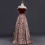 Best Burgundy Suede Jacquard Evening Dresses  2019 A-Line / Princess Off-The-Shoulder Short Sleeve Sash Floor-Length / Long Backless Formal Dresses