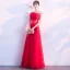 Affordable Navy Blue Evening Dresses  2019 A-Line / Princess Strapless Sleeveless Appliques Lace Beading Pearl Floor-Length / Long Ruffle Backless Formal Dresses