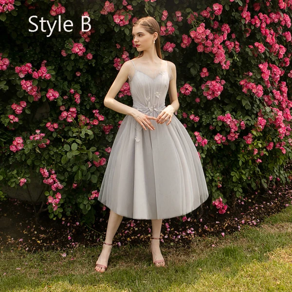 knee length short formal dresses White Knee Length Off the Shoulder Graduation Dress Short Prom Dresses –  formalgowns main image 1