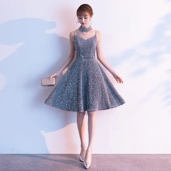 silver graduation dress Open Back Silver Satin Long Prom Dress, Long Silver Formal Graduation –  abcprom main image 1