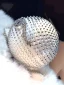 Moderne / Mode Argenté Perlage Faux Diamant Pochette 2019 Accessorize