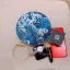 Amazing / Unique Sky Blue Printing Clutch Bags 2019 Accessories