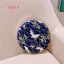 Amazing / Unique Sky Blue Printing Clutch Bags 2019 Accessories