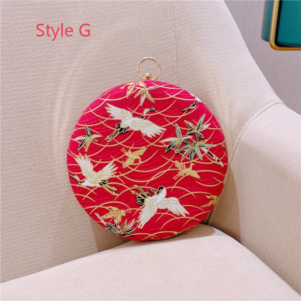 Amazing / Unique Sky Blue Printing Clutch Bags 2019 Accessories