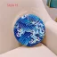 Amazing / Unique Sky Blue Printing Clutch Bags 2019 Accessories