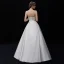 Simple Ivoire Satin Robe De Mariée 2019 Princesse Unique Bustier Sans Manches Dos Nu Longue Volants