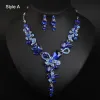 Charming Red Rhinestone Evening Party Necklaces Alloy Accessories 2023