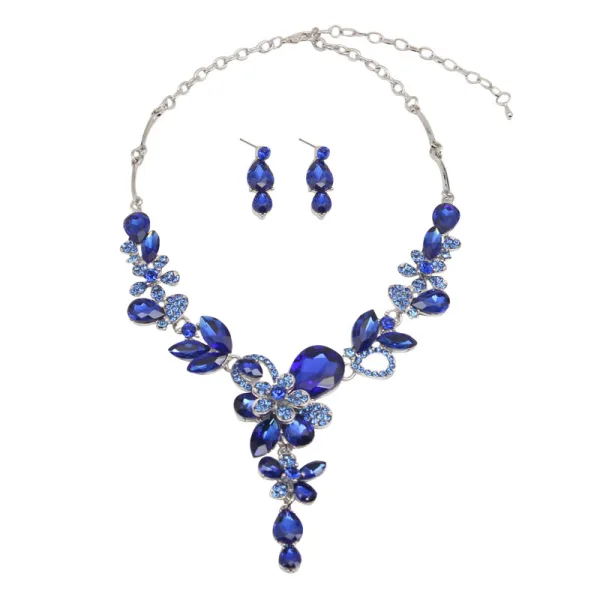Charmant Rouge Faux Diamant Soirée Colliers Alliage Accessorize 2023