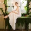 Meilleure Ivoire Transparentes Robe De Mariée Avec Châle 2019 Trompette / Sirène Encolure Dégagée 3/4 Manches Dos Nu Appliques En Dentelle Perlage Train De Balayage Volants