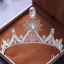 Fine Sølv Rhinestone Beading Tiara Bryllup Tilbehør 2019
