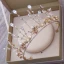 Chic / Beautiful Gold Tiara Earrings Necklace Bridal Jewelry 2019 Metal Crystal Pearl Rhinestone Wedding Accessories