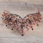 Vintage Barokk Svart Tiara Har Tilbehor 2019 Metall Beading Rhinestone Bryllup Tilbehør