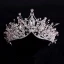 Chic / Beautiful Gold Tiara Earrings Necklace Bridal Jewelry 2019 Metal Rhinestone Beading Wedding Accessories