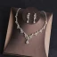 Luxury / Gorgeous Gold Tiara Earrings Necklace Bridal Jewelry 2019 Metal Rhinestone Beading Wedding Accessories